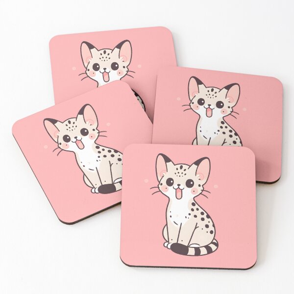 Item preview, Cute savannah cat designed and sold by Anna Halasek.
