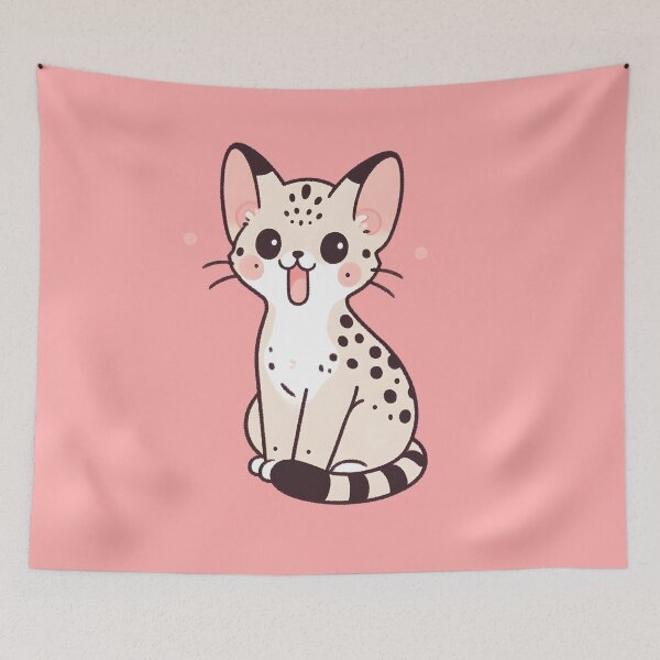 Item preview, Cute savannah cat designed and sold by Anna Halasek.