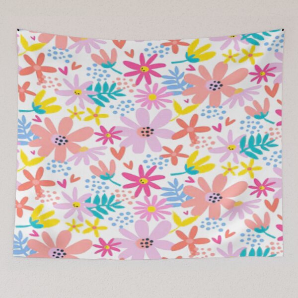 Item preview, Colorful floral pattern designed and sold by Starfox120.