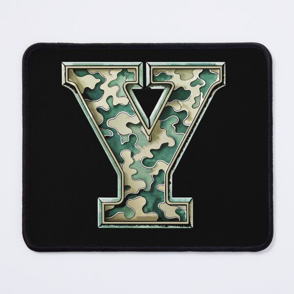 Item preview, camouflage letter Y designed and sold by jkrphoto.
