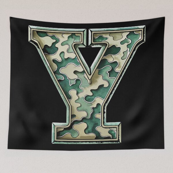 Item preview, camouflage letter Y designed and sold by jkrphoto.