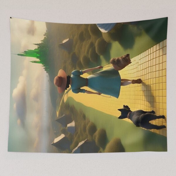 Item preview, Dorothy and Toto arrive at the emeral city. designed and sold by jamiestarr.