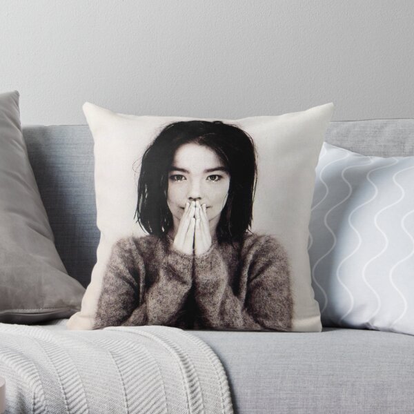 Bjork Throw Pillow