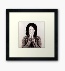 Bjork Gerahmtes Wandbild