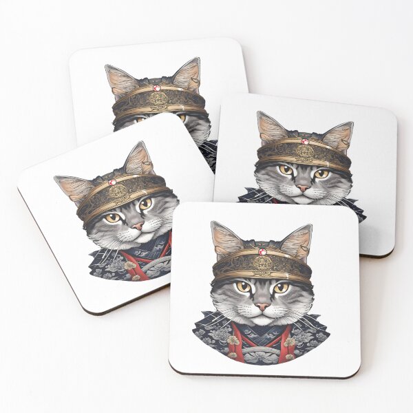 Item preview, Samurai Cat 6 designed and sold by Dragaodemadeira.