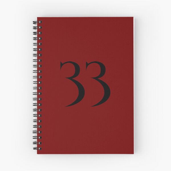 Item preview, 33, thirty-three, black, quake designed and sold by Numbers-Art.