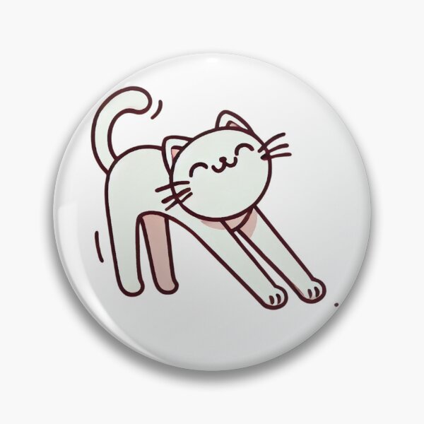 Item preview, Cat stretching designed and sold by FusiTink.