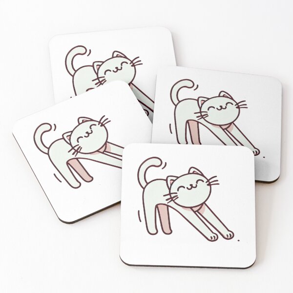 Item preview, Cat stretching designed and sold by FusiTink.