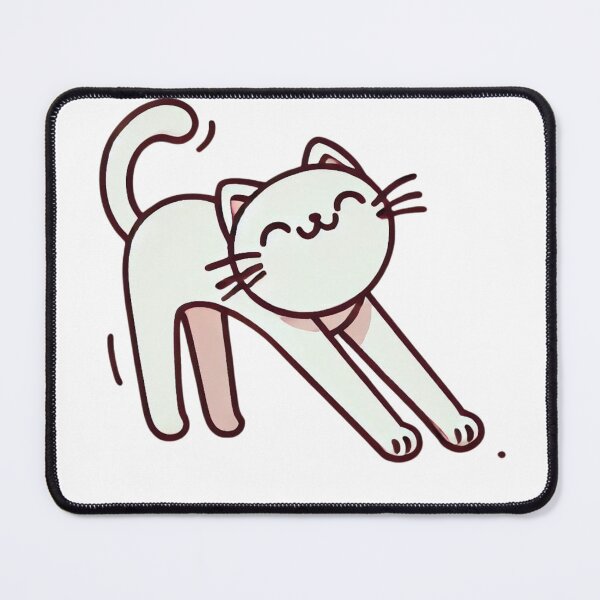 Item preview, Cat stretching designed and sold by FusiTink.