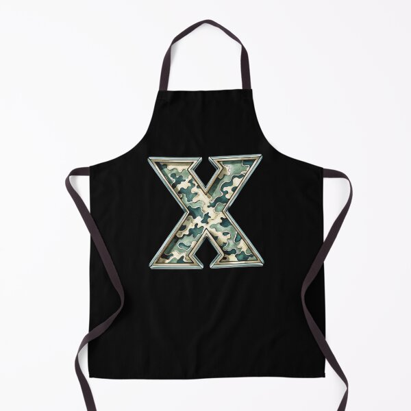 Item preview, camouflage letter X designed and sold by jkrphoto.