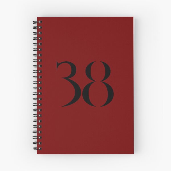 Item preview, 38, thirty-eight, black, quake designed and sold by Numbers-Art.
