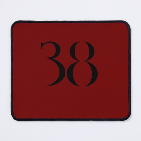 Item preview, 38, thirty-eight, black, quake designed and sold by Numbers-Art.