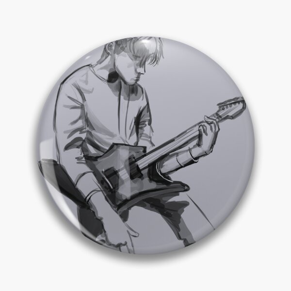 Item preview, guitar player cool art electric guitar designed and sold by xlallistar.