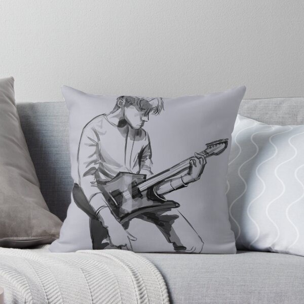 Item preview, guitar player cool art electric guitar designed and sold by xlallistar.