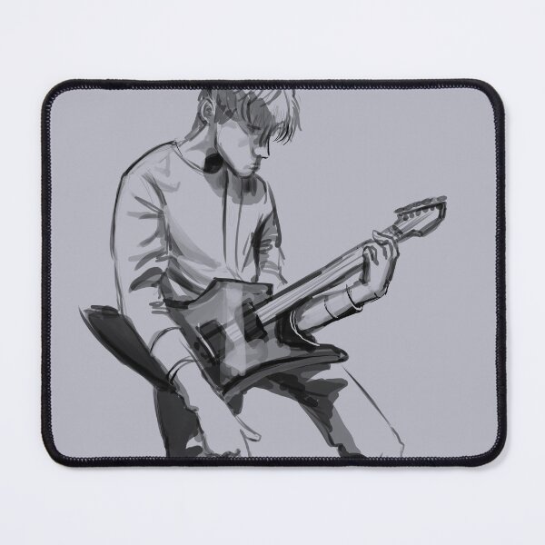 Item preview, guitar player cool art electric guitar designed and sold by xlallistar.