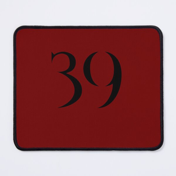 Item preview, 39, thirty-nine, black, quake designed and sold by Numbers-Art.