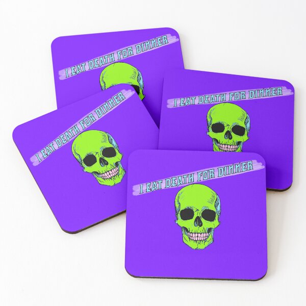 Item preview, I eat death for dinner in dark designed and sold by Hejamieson Designs.