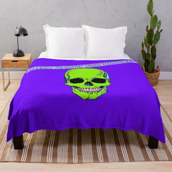 Item preview, I eat death for dinner in dark designed and sold by Hejamieson Designs.