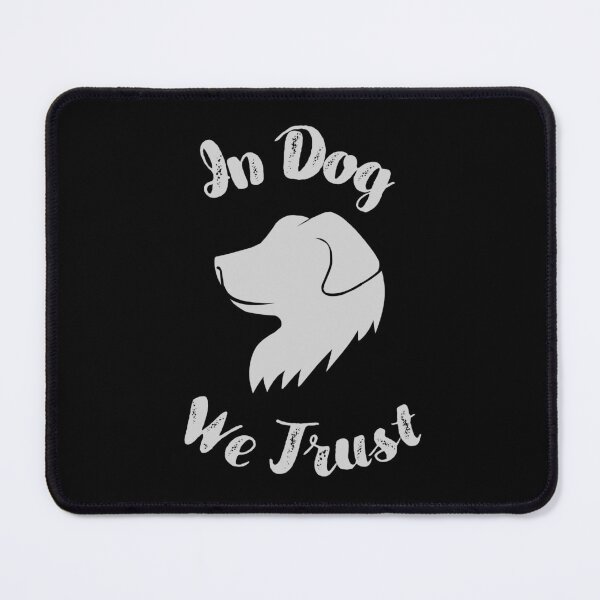 Item preview, In dog we Trust Dog Dad and Dog Mom gift designed and sold by Golden-Heaven.