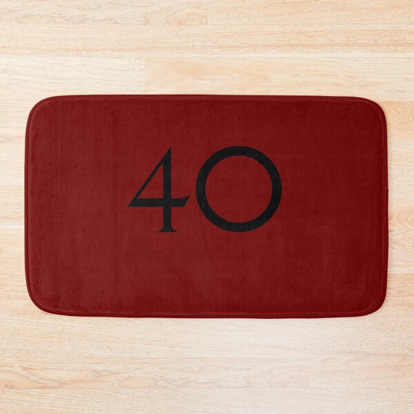 Item preview, 40, forty, black, quake designed and sold by Numbers-Art.