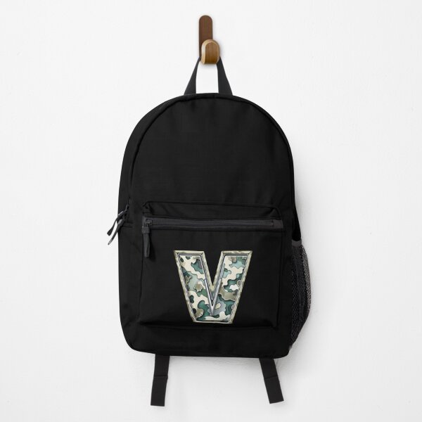Item preview, camouflage letter v designed and sold by jkrphoto.
