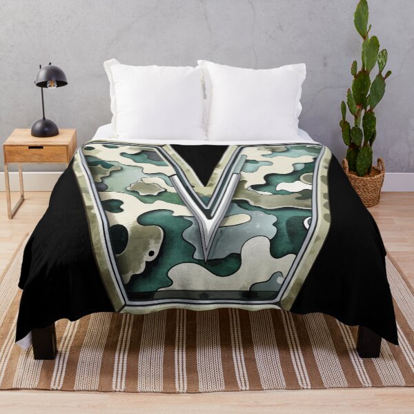 Item preview, camouflage letter v designed and sold by jkrphoto.