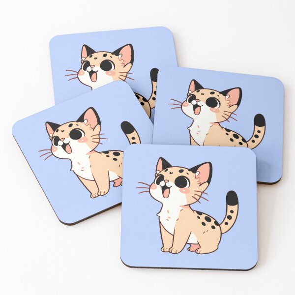 Item preview, Cute savannah cat designed and sold by Anna Halasek.