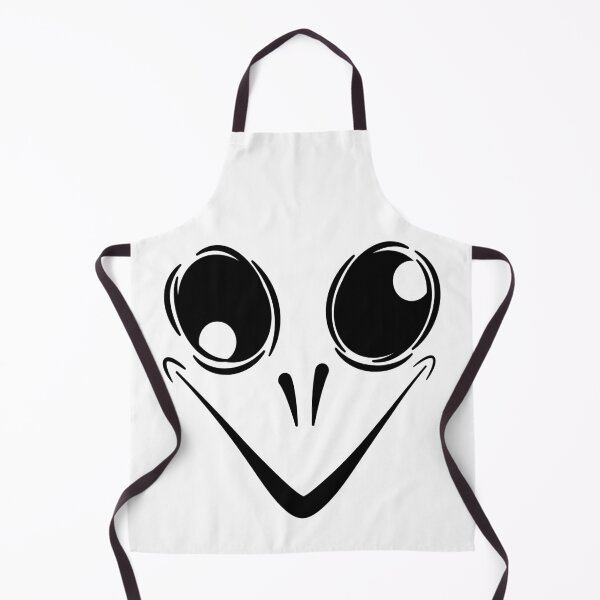 Item preview, Dumb Alien Smile In Black designed and sold by Henrylizarraga.