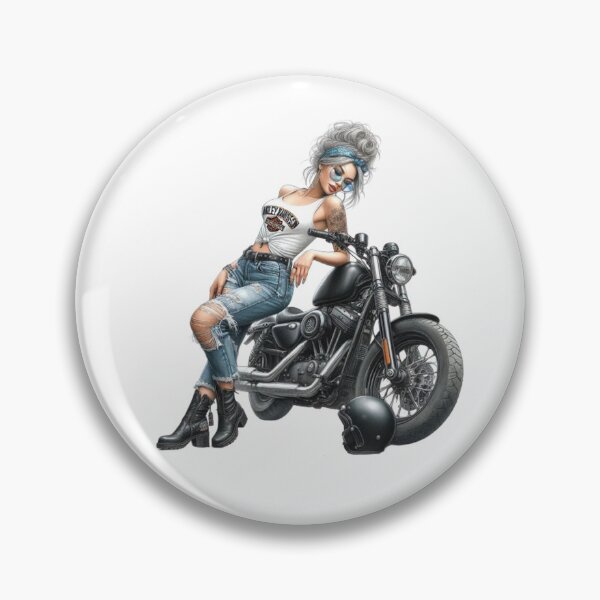 Artikelvorschau,  "Biker-Rebellen: Die feminine Eleganz" entworfen und verkauft von CHRIST5000.
