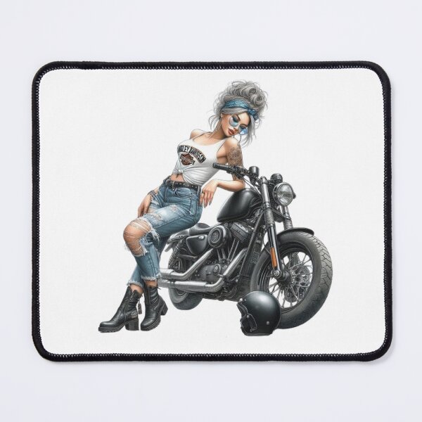 Item preview, "Biker Rebels: The Feminine Elegance" designed and sold by CHRIST5000.