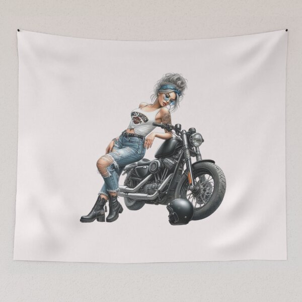 Item preview, "Biker Rebels: The Feminine Elegance" designed and sold by CHRIST5000.