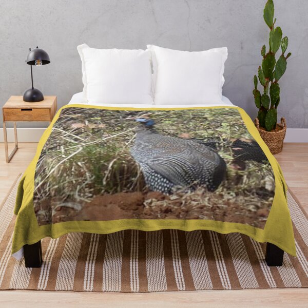 Item preview, Vivid Guinea fowl in Masai Mara National Reserve designed and sold by annenambiro.