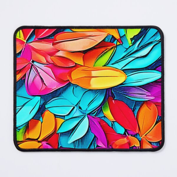 Item preview, Vibrant Abstract Leaf Art designed and sold by Health And Fitness Posts e-Store.
