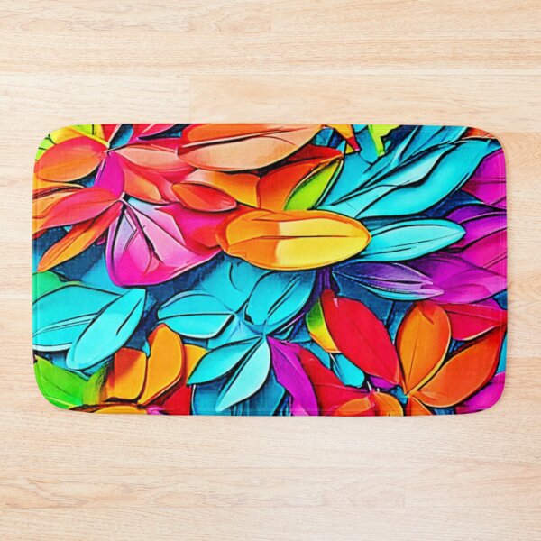 Item preview, Vibrant Abstract Leaf Art designed and sold by Health And Fitness Posts e-Store.