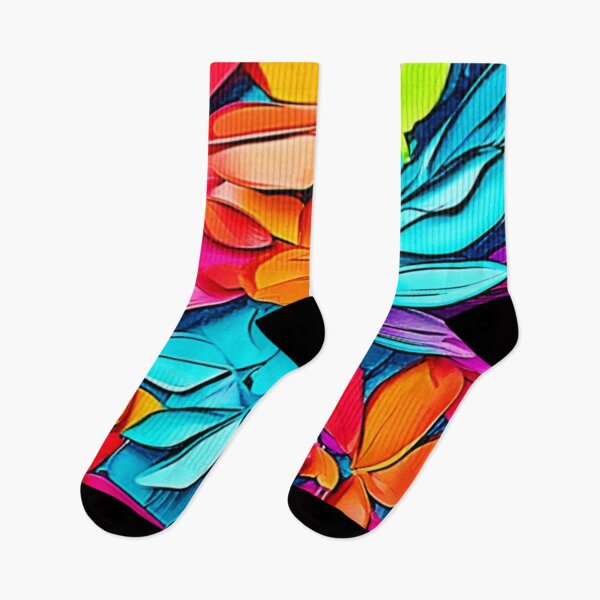 Item preview, Vibrant Abstract Leaf Art designed and sold by Health And Fitness Posts e-Store.
