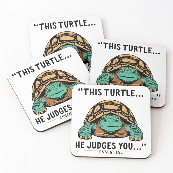 Item preview, This Turtle He Judges you designed and sold by Choco Behemoth.