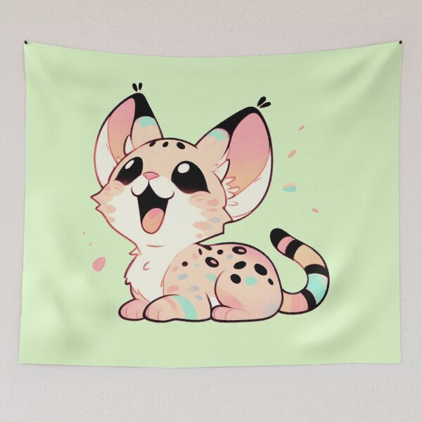 Item preview, Cute savannah cat designed and sold by Anna Halasek.