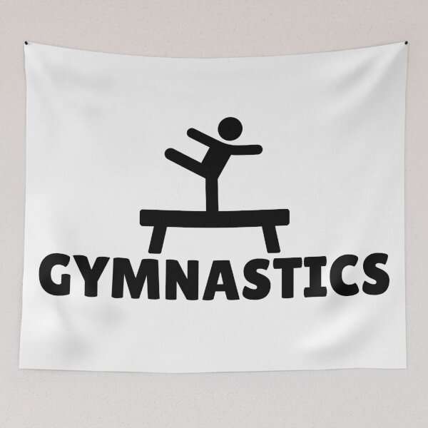Item preview, Gymnastics (1) - Black designed and sold by ArtsyCity.