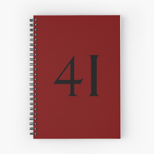 Item preview, 41, forty-one, black, quake designed and sold by Numbers-Art.