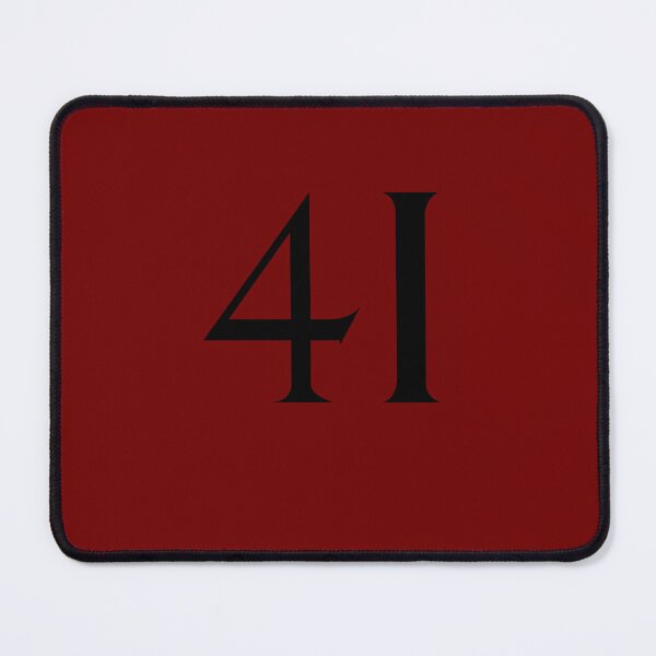 Item preview, 41, forty-one, black, quake designed and sold by Numbers-Art.