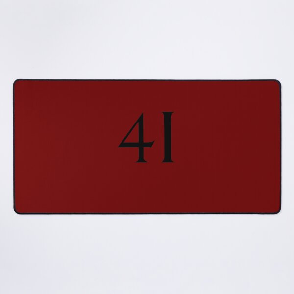 Item preview, 41, forty-one, black, quake designed and sold by Numbers-Art.