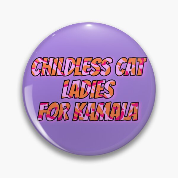 Item preview, Childless Cat Ladies for Kamala designed and sold by Maddy Jezerski.