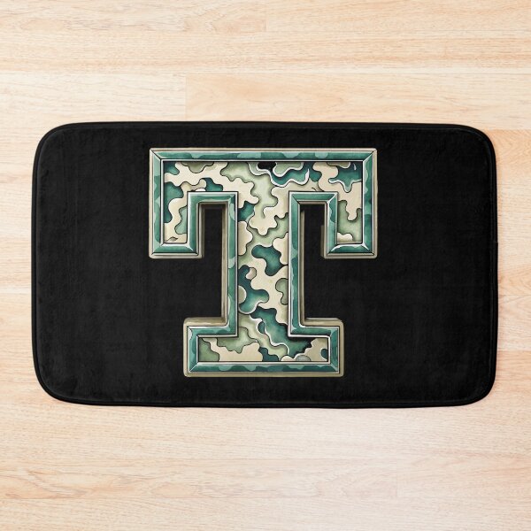 Item preview, camouflage letter T designed and sold by jkrphoto.