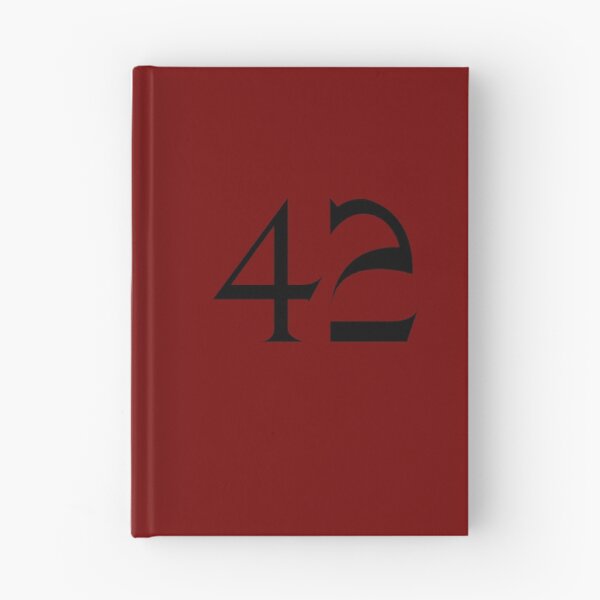 Item preview, 42, forty-two, black, quake designed and sold by Numbers-Art.