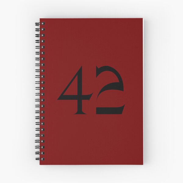 Item preview, 42, forty-two, black, quake designed and sold by Numbers-Art.