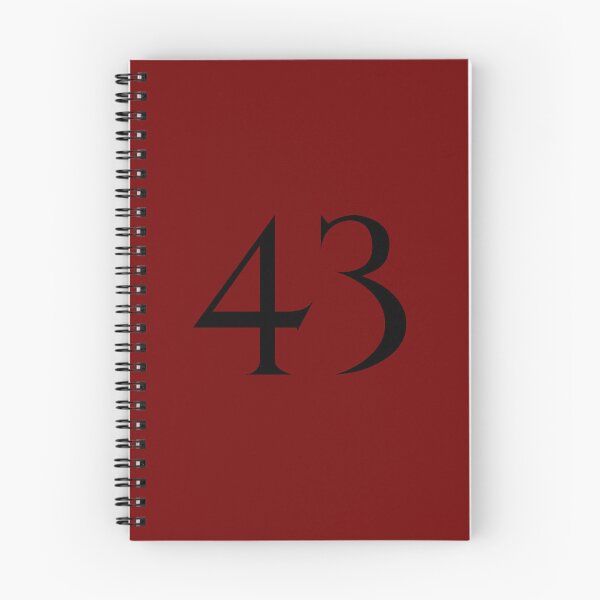 Item preview, 43, forty-three, black, quake designed and sold by Numbers-Art.