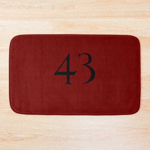 Item preview, 43, forty-three, black, quake designed and sold by Numbers-Art.