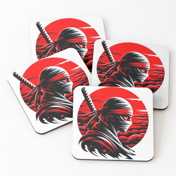 Item preview, Red Ninja Warrior Design designed and sold by 4uoffers.