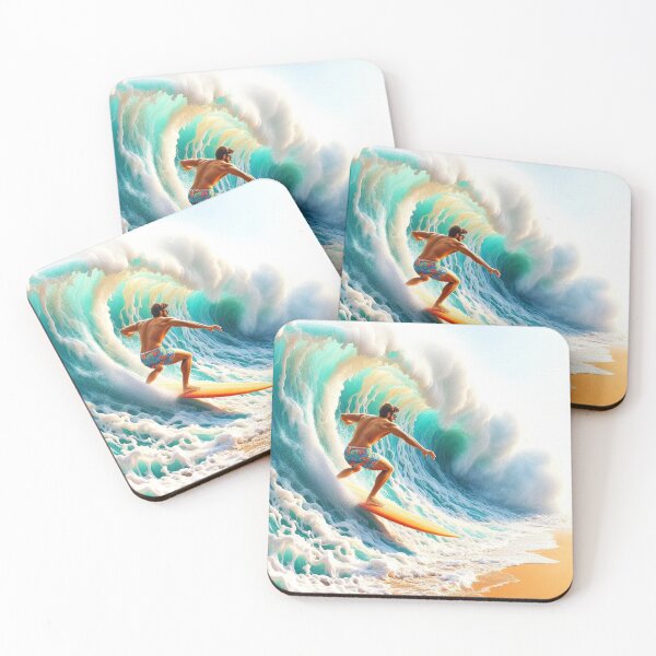 Item preview, Surfing Waves designed and sold by connie campbell.
