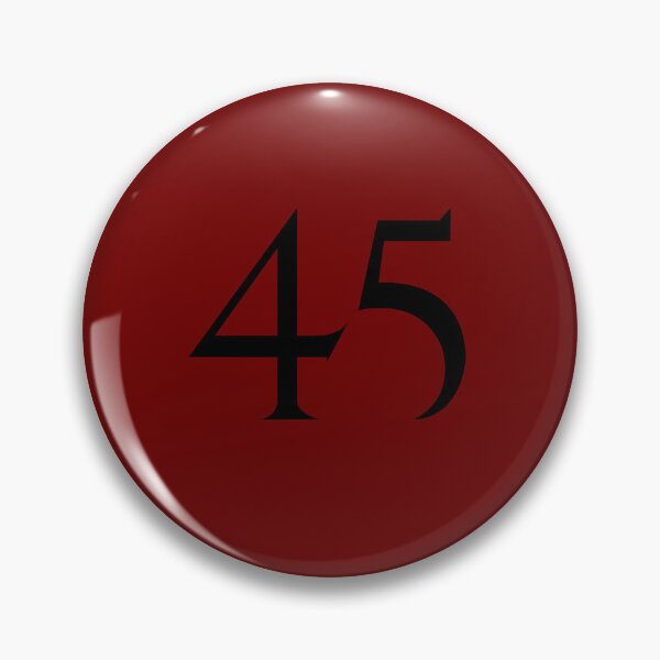 Item preview, 45, forty-five, black, quake designed and sold by Numbers-Art.